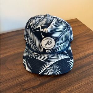 New Era Navy and White Palm Leaf Hat Atlanta Braves